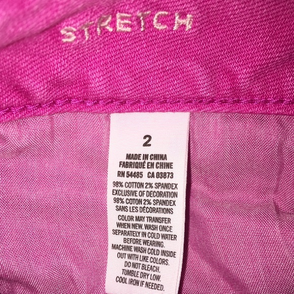 Pink American Eagle Denim Shorts💗 Frayed Edges! - Picture 3 of 4